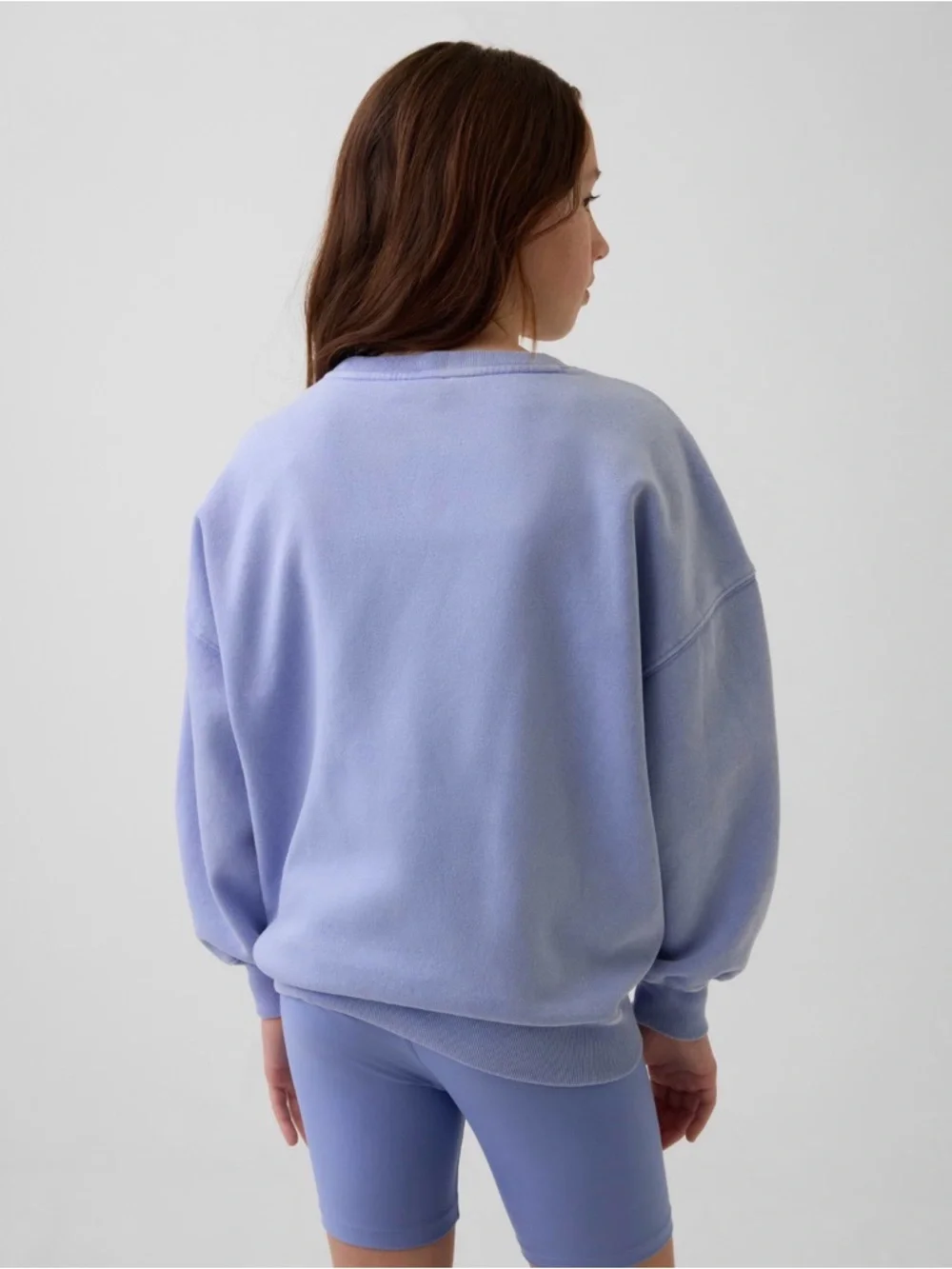 GAP Light Periwinkle Crewneck Sweatshirt